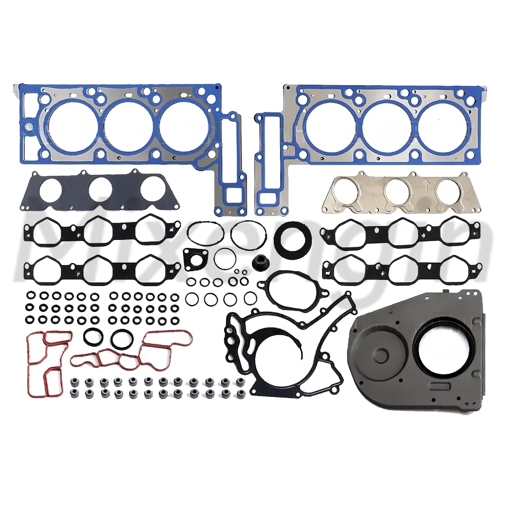 Комплект прокладок головки двигателя комплект цепи ГРМ и поршневых колец для M272