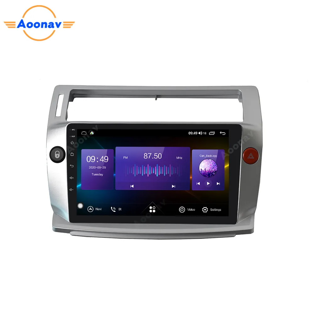 

For Citroen C4 C-Triomphe C-Quatre 2004 2005 2006 2007 2008 2009 2 din Car Radio Multimedia Video Player Android 2din GPS 6G DSP
