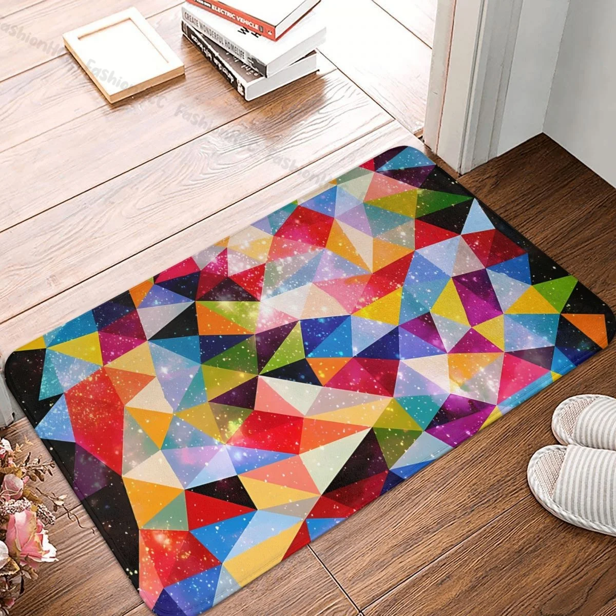 

Non-slip Doormat Living Room Mat Space Shapes Balcony Carpet Entrance Door Rug Bedroom Decorative