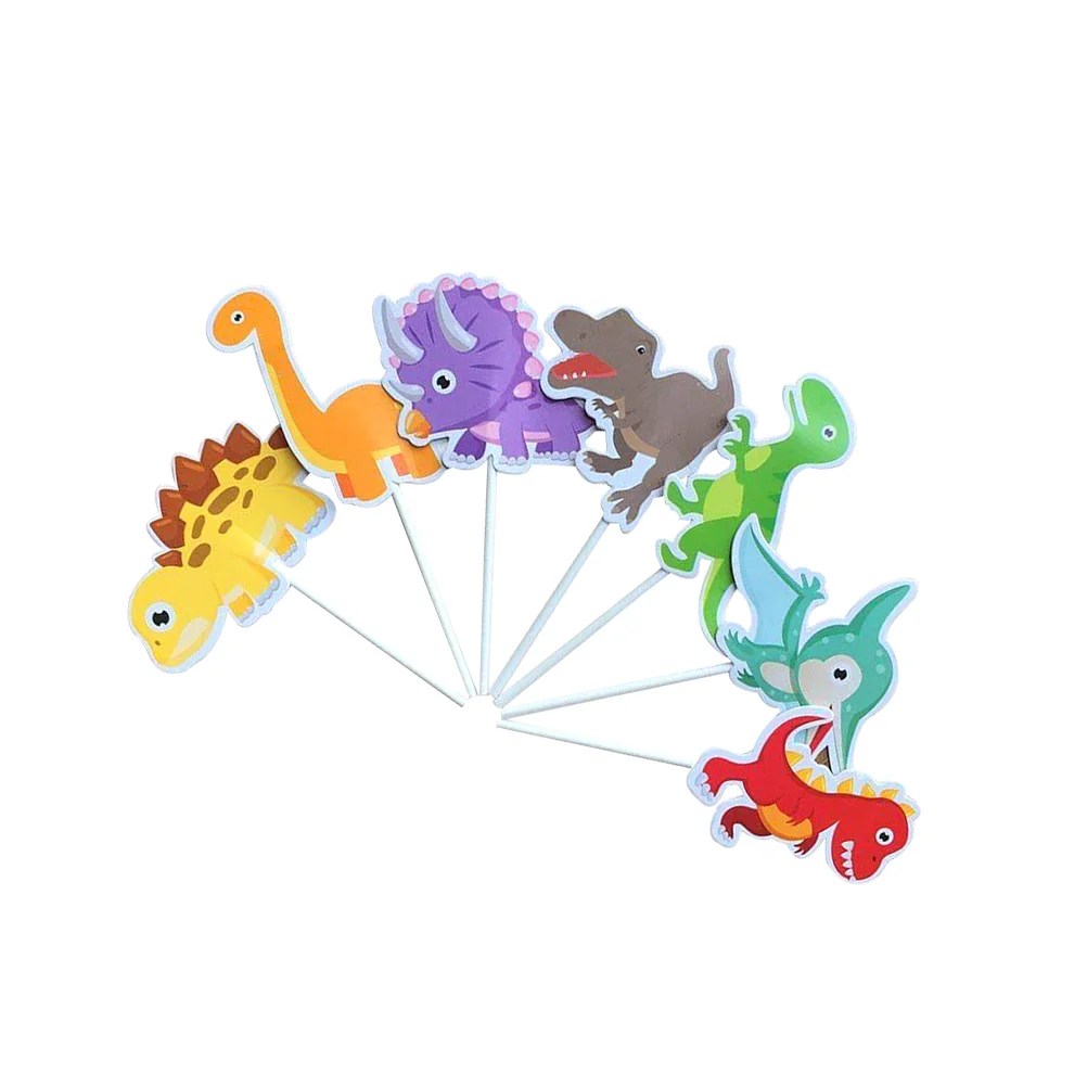 

35 pcs Cake Toppers Paper Cartoon Cute Cupcake Decor Cake Picks Party Supplies for Kids Birthday