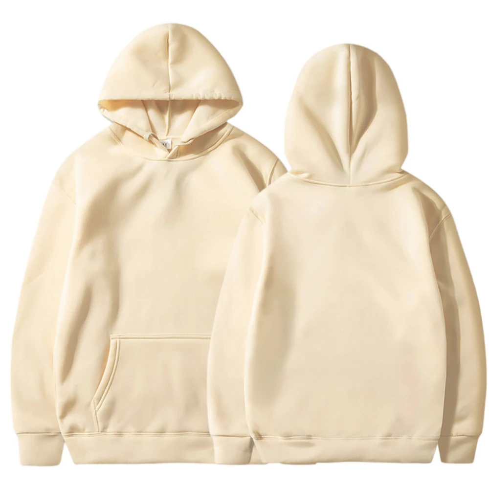 

2022 y2k Осенняя Новая модная брендовая повседневная мужская женская однотонная толстовка с капюшоном пуловер Топы