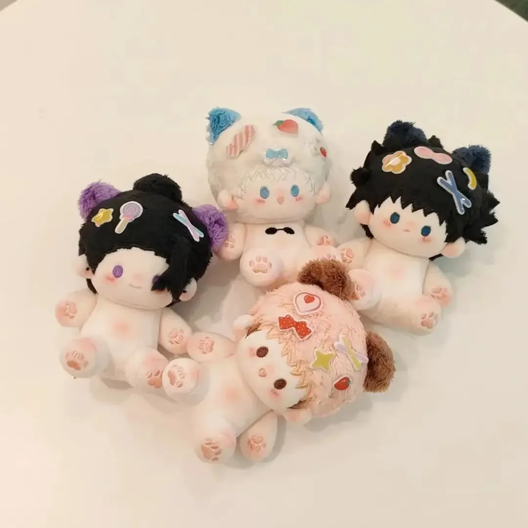 

Anime Jujutsu Kaisen Satoru Gojo Geto Suguru Fushiguro Megumi Cute Plush Cotton Dress up Doll Body Pendant Plushie 10cm