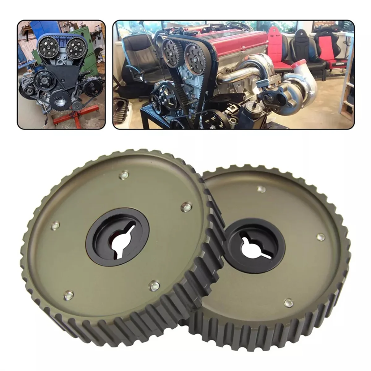 1 пара 30 мм регулируемый комплект кулачковых шестерен для кулачкового шкива