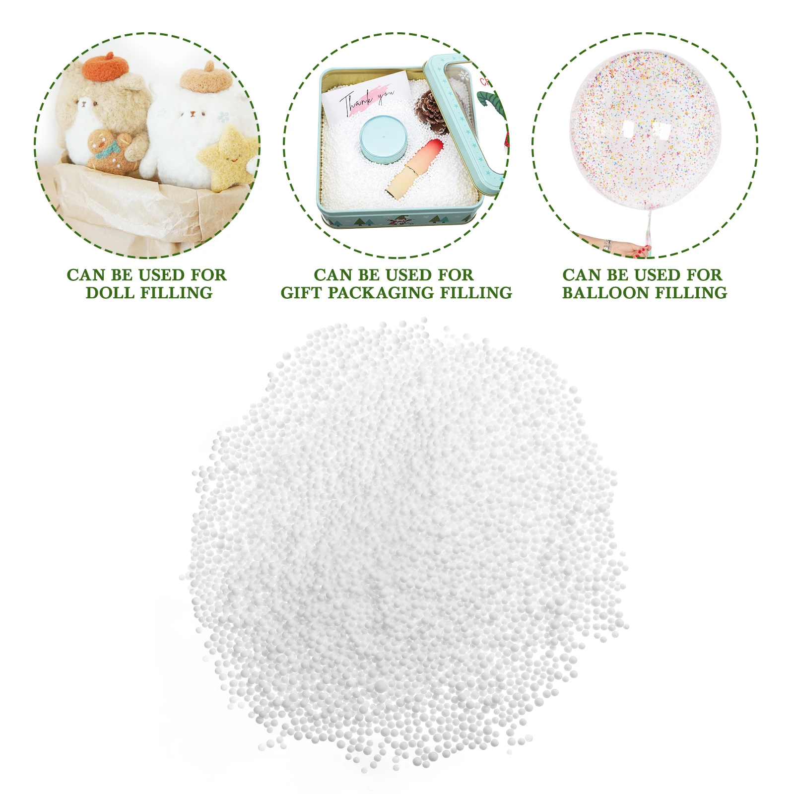 2 5-3 5 мм белый полистирол ремесленные шары из пенопласта DIY вечерние