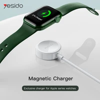 yesido magnetic wireless charger stand for apple watch dock charging cable for iwatch iphone watch series 6 5 4 3 2 applewatch