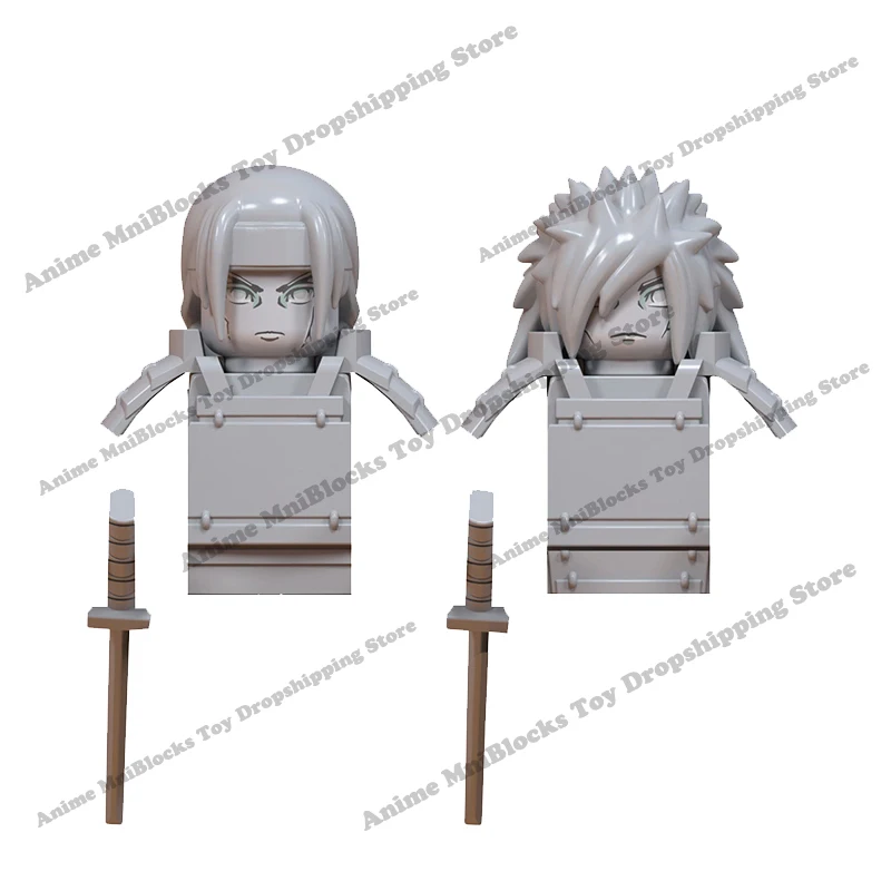 

MG blocks 0204 0205 Naruto anime bricks Madara Hashirama plastic mini action toy figures Assemble blocks kid birthday gifts