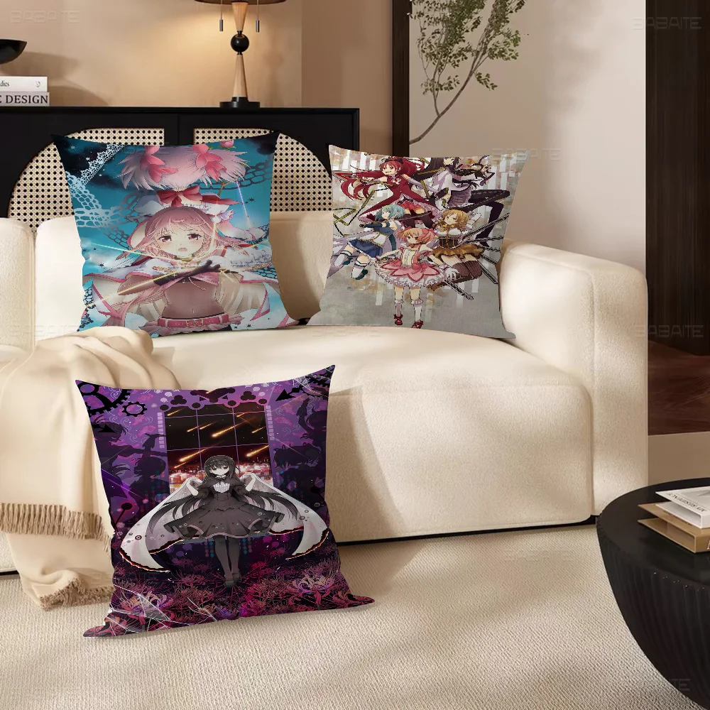 Аниме Puella Magi Madoka Magica наволочка обивка дивана подушка домашний декор наволочки