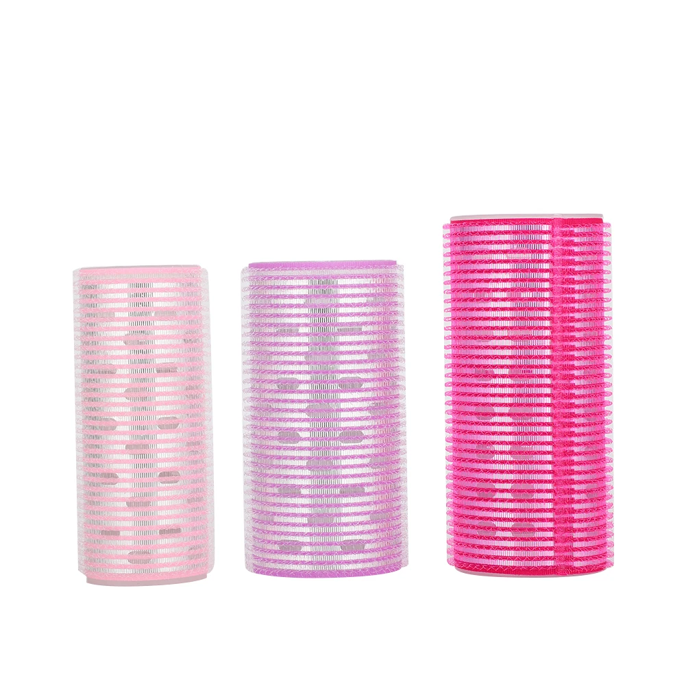 

3pcs Self Adhesive Hair Rollers Portable Grip Holding Styling Curlers Hairdressing Tool