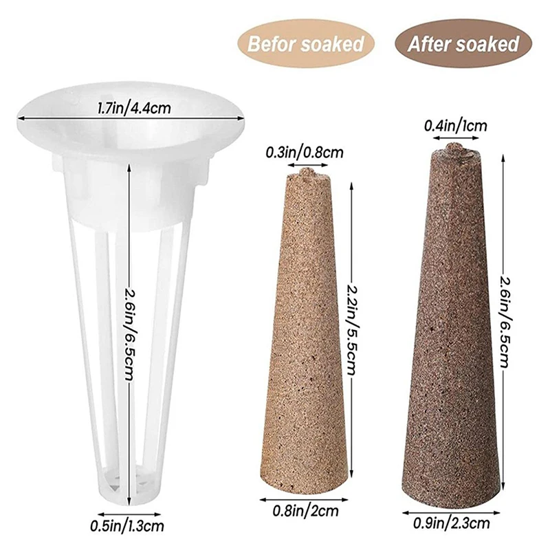 50 шт. губки для выращивания растений из хлопка