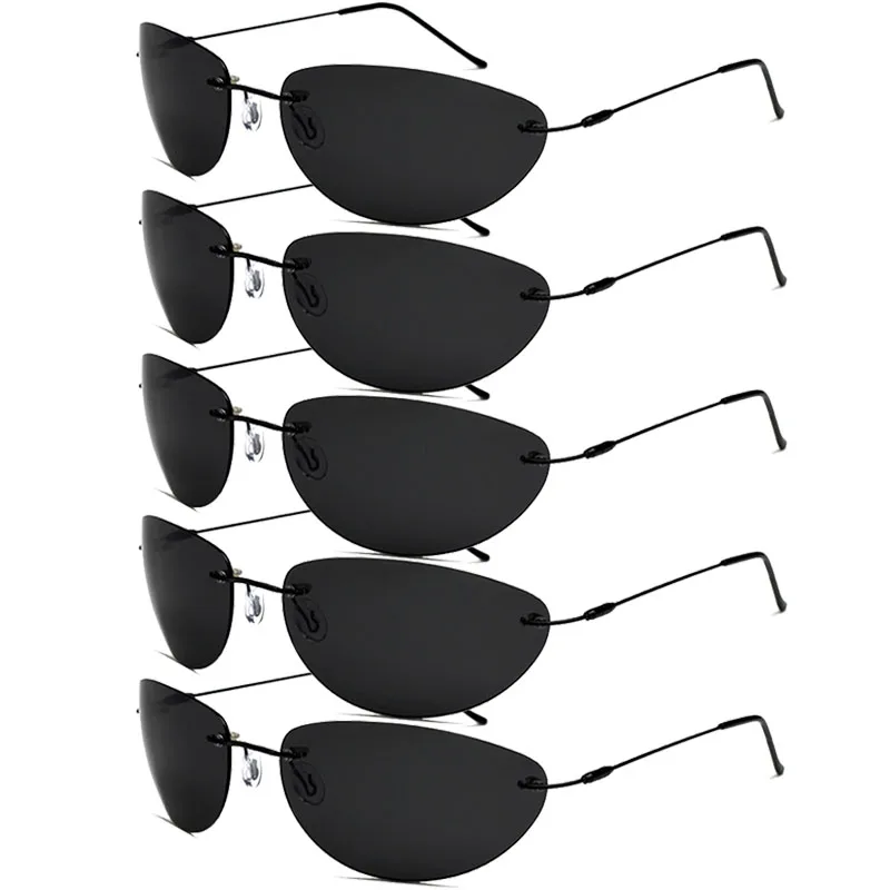 Классические поляризованные титановые солнцезащитные очки для мужчин ISENGHUO Neo