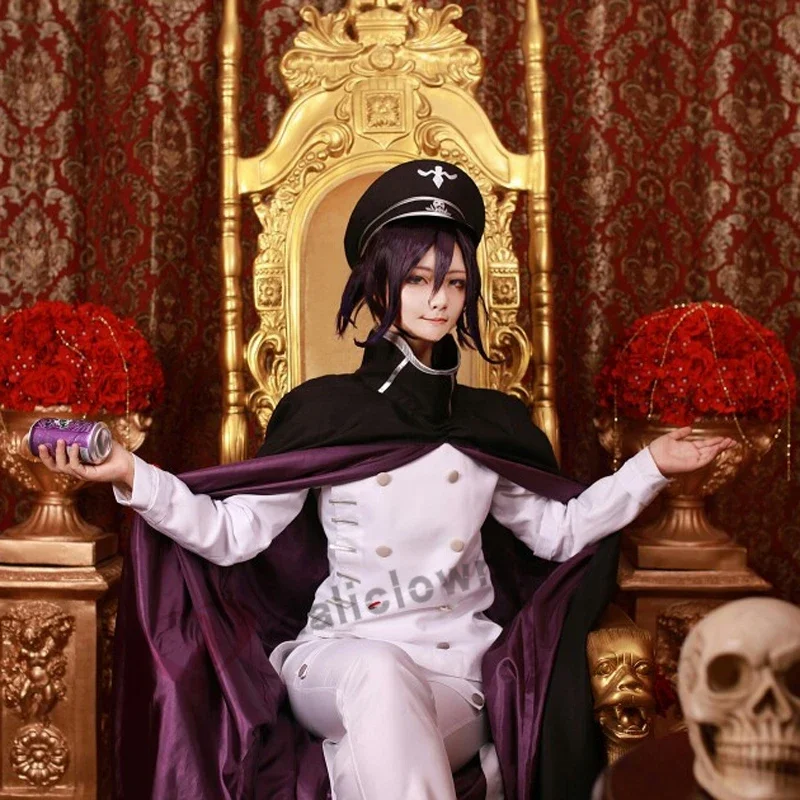 Костюм для косплея Danganronpa V3 Kokichi Ouma женская школьная форма костюм одежда парик