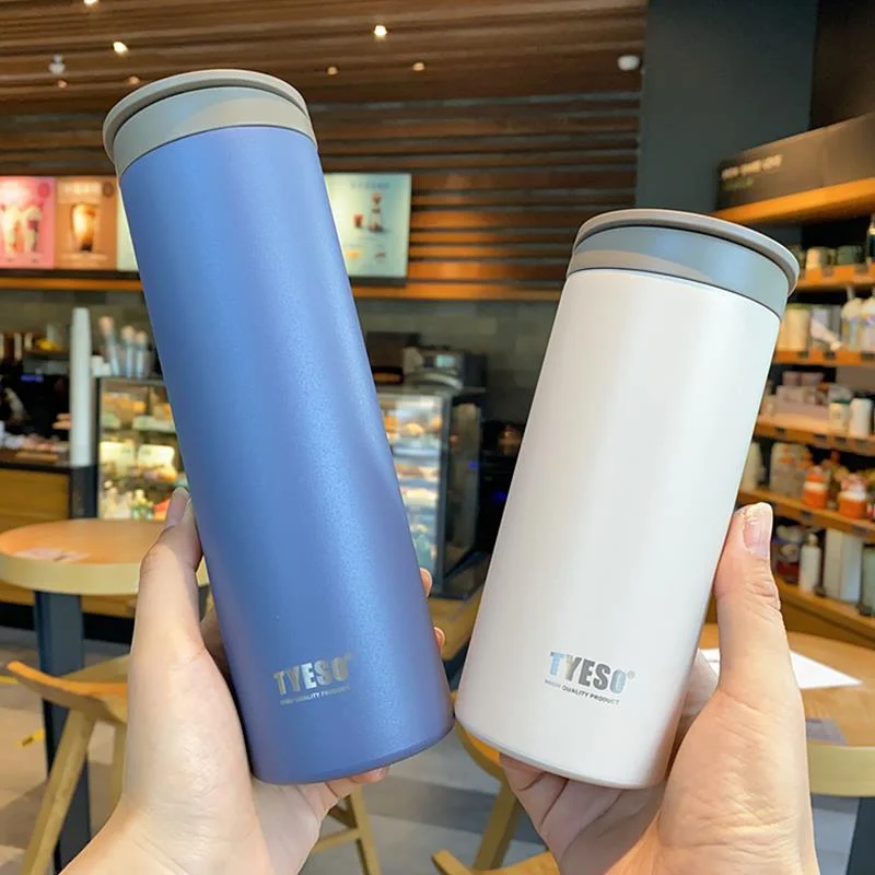 

Термос из нержавеющей стали для кофе, Термокружка-раскладушка, вакуумная фляжка, дорожная Автомобильная чашка для воды