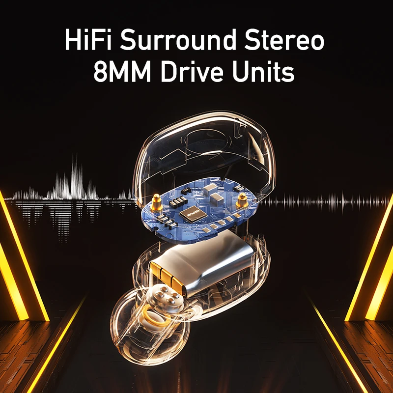 AWEI TWS Беспроводные наушники Bluetooth V5.1 Наушники-вкладыши с басами микрофоном