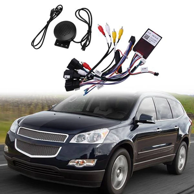 

16Pin Car Android Adapter Canbus Box For Chevrolet Cavalier Spark Onix Tracker Orlando Radio Power Cable