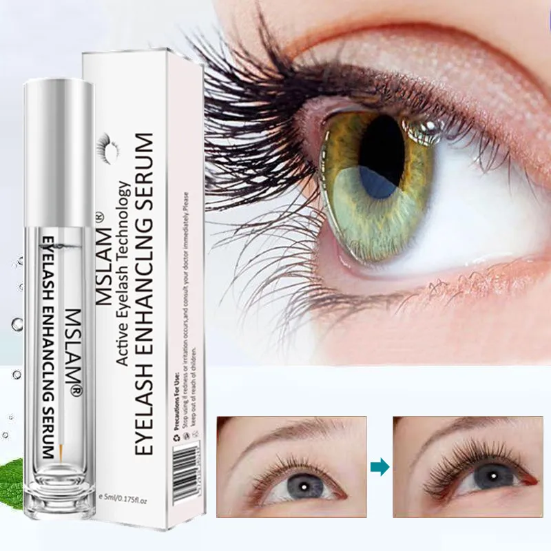 

Effective Treatment Eyelash Growth Serum Thicker Lashes Eyebrows Enhancer Mascara Eyelash Lengthening Eyebrow Growth Liquid 5ml