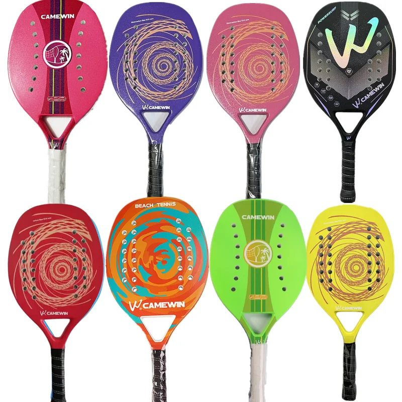 Brand New Carbon Fiber Raquete Beach Tennis Professional Padel Tennis Racket EVA Soft Board Men and Women with Bag