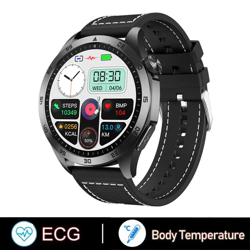 Смарт-часы мужские неинвазивные с функцией определения глюкозы в крови