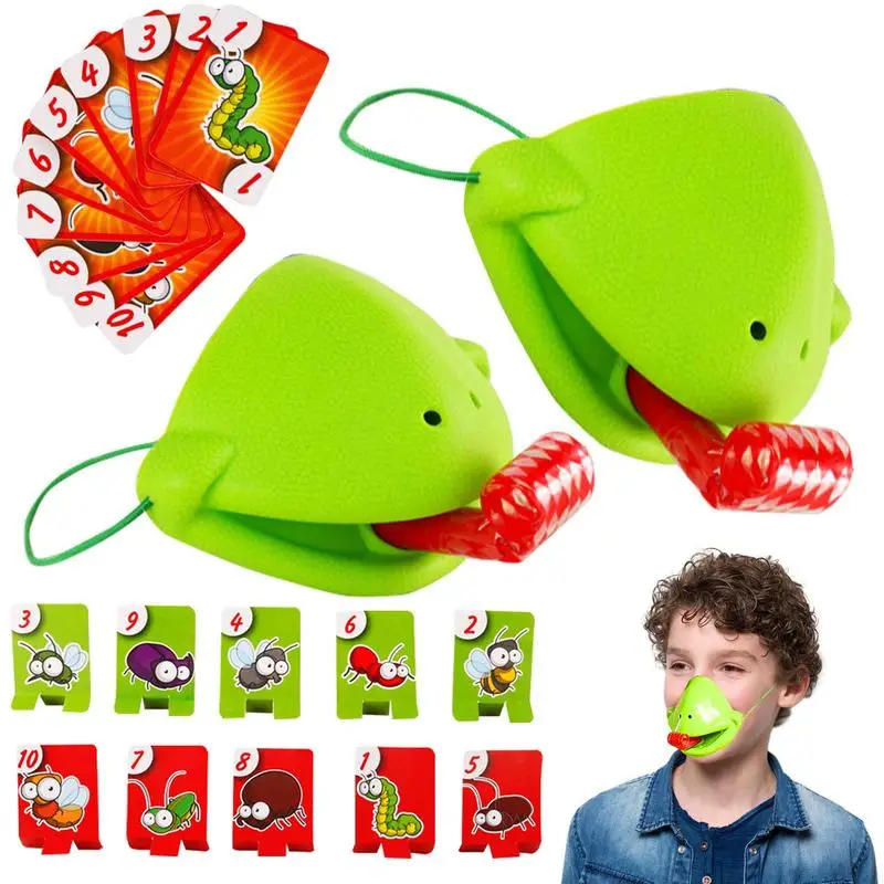 

Игра «лягушка» с языком для семьи, настольная игра для детей, быстрое лизание насекомых, игра «Хамелеон», забавные игры с памятью, игрушки для девочек