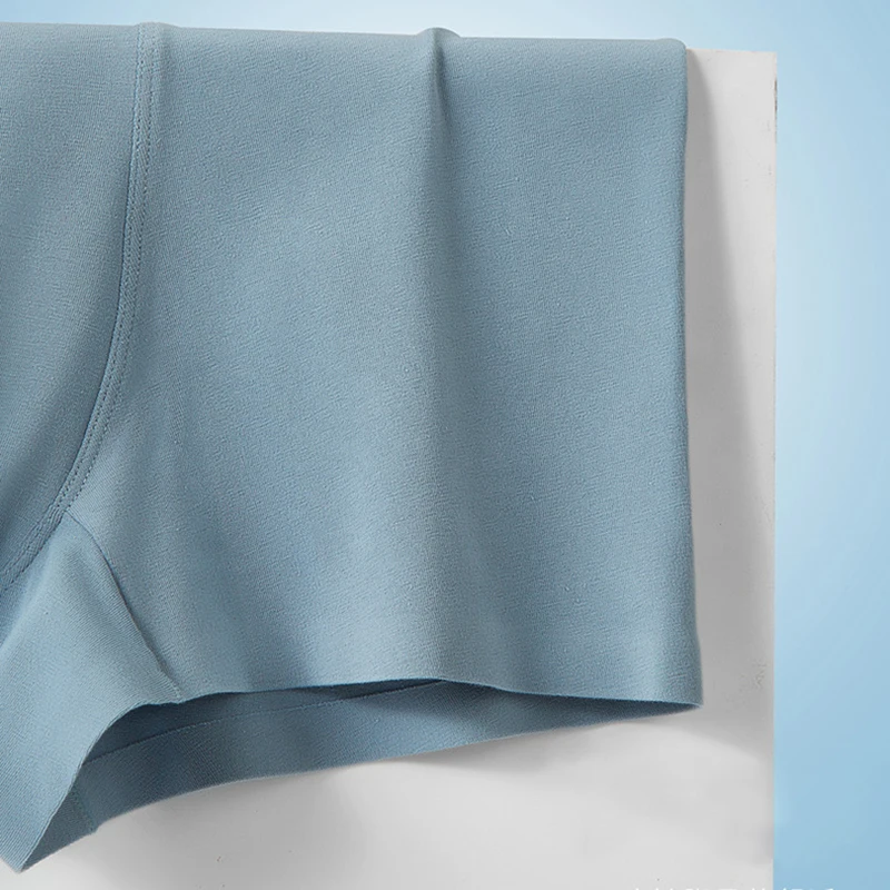 Men Underwear Sexy Comfortable Boxer Shorts Solid Color Cotton Male Panties Cueca Hombre Breathable Soft Underpants 3PCS