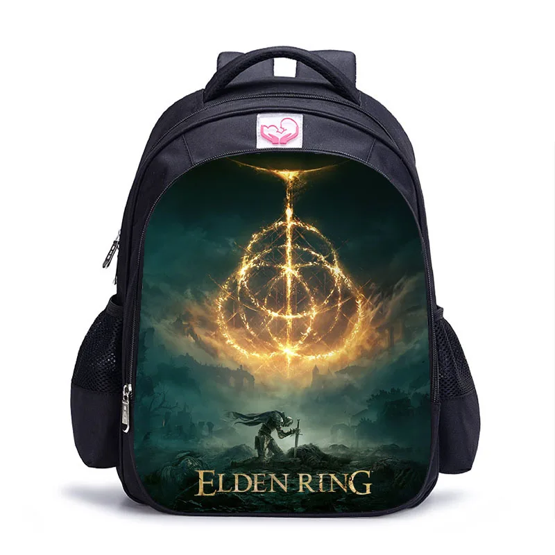 

16 Inch Game Elden Ring Backpack Kids Boys Girls School Shoulder Bags Daily Bags Teenager Student College Mochila