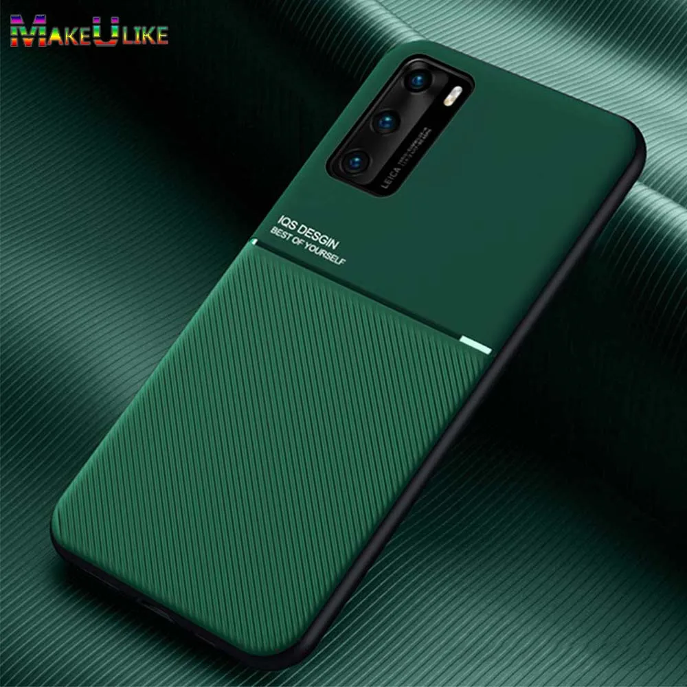 

Case for Huawei P40 Pro Plus Case Silicone Non-slip Soft Magnetic Shockproof Case for Huawei P50 P40 P30 P20 P10 Pro Lite Cover