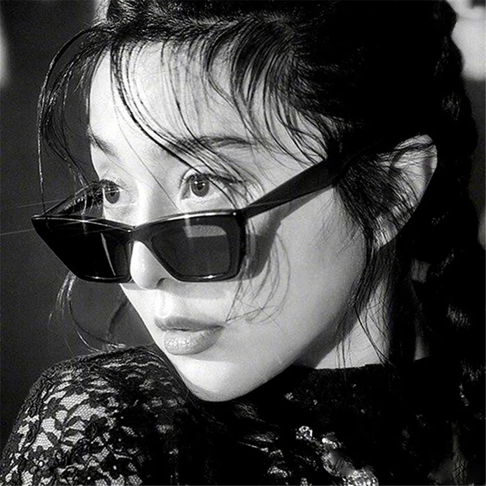 

New Vintage Cat Eye Sunglasses Small Frame Retro Sunglasses UV400 Protection Eyewear Ladies Trendy Streetwear Eyewear