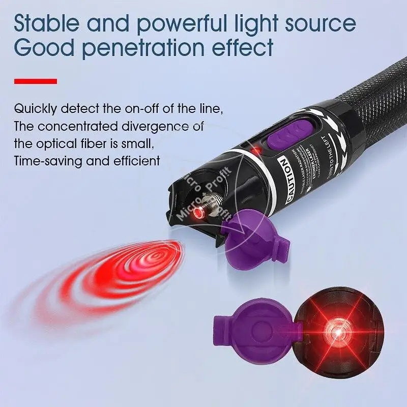 Preferential price Laser 30MW/20MW/10MW/5KM Visual Fault Locator Fiber Optic Cable Tester 10-30Km Range VFL AUA-30 | Мобильные