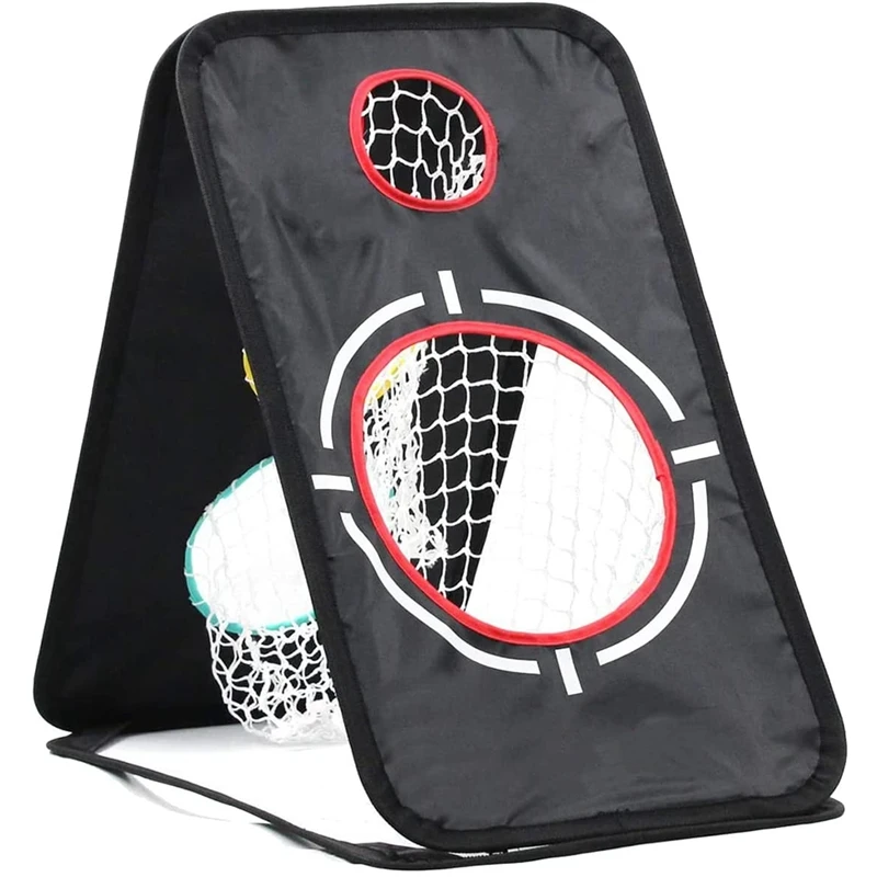 

Golf A-Frame Chipping Practice Net - Golf Chipping Practice Training Net Designed to Improve Chipping Accuracy