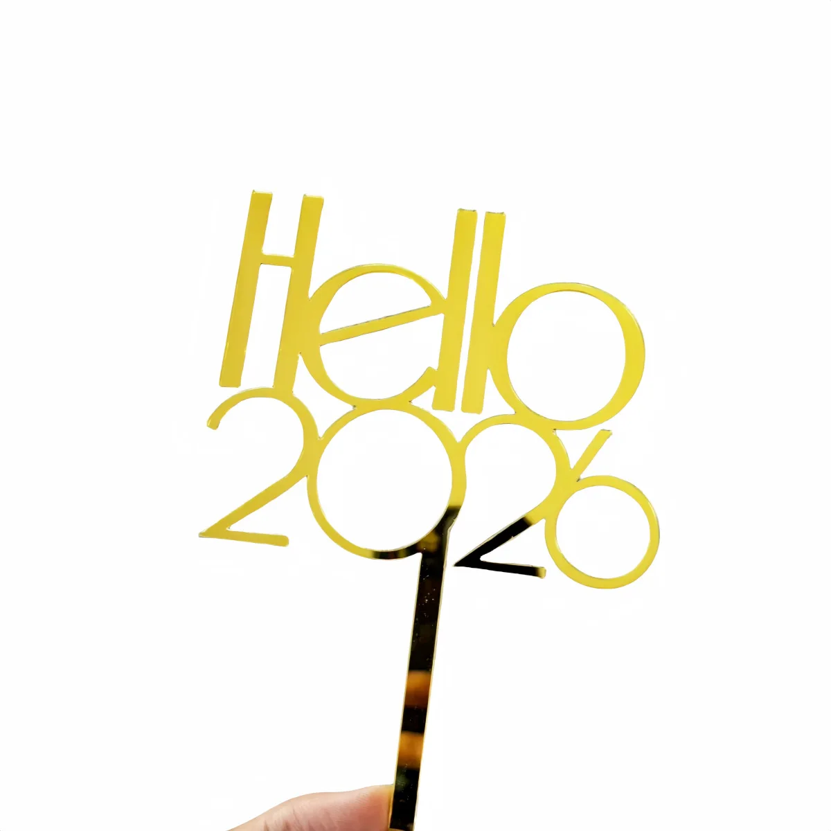 Новогодний акриловый топпер для торта MOONBIFFY