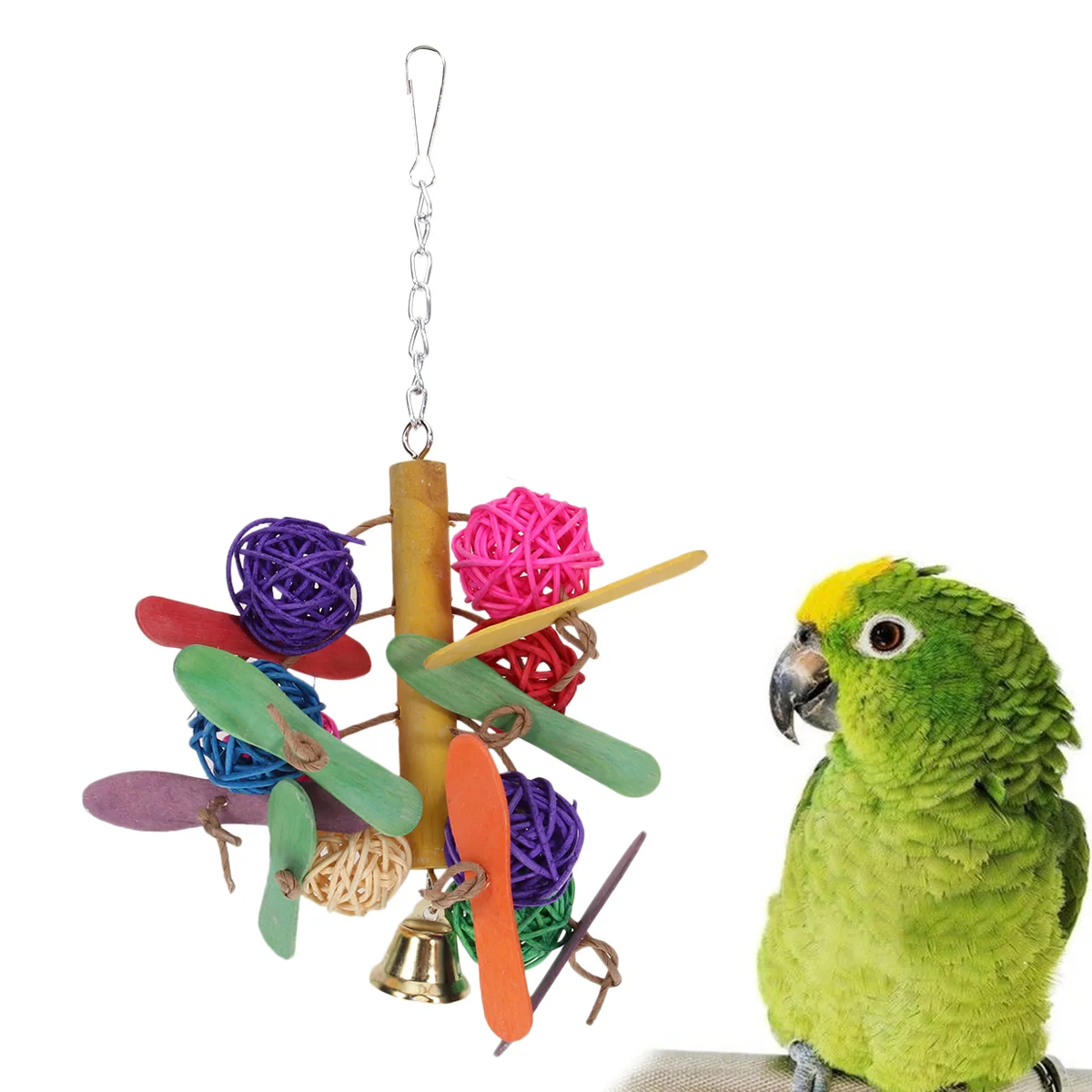 

Parrot Cage Toy Parrot Toy Climbing Toys Birds Toy Parrot Cage Toy Foraging Toys Parrots Snack Birds Pets Toy Bird Cage Toy