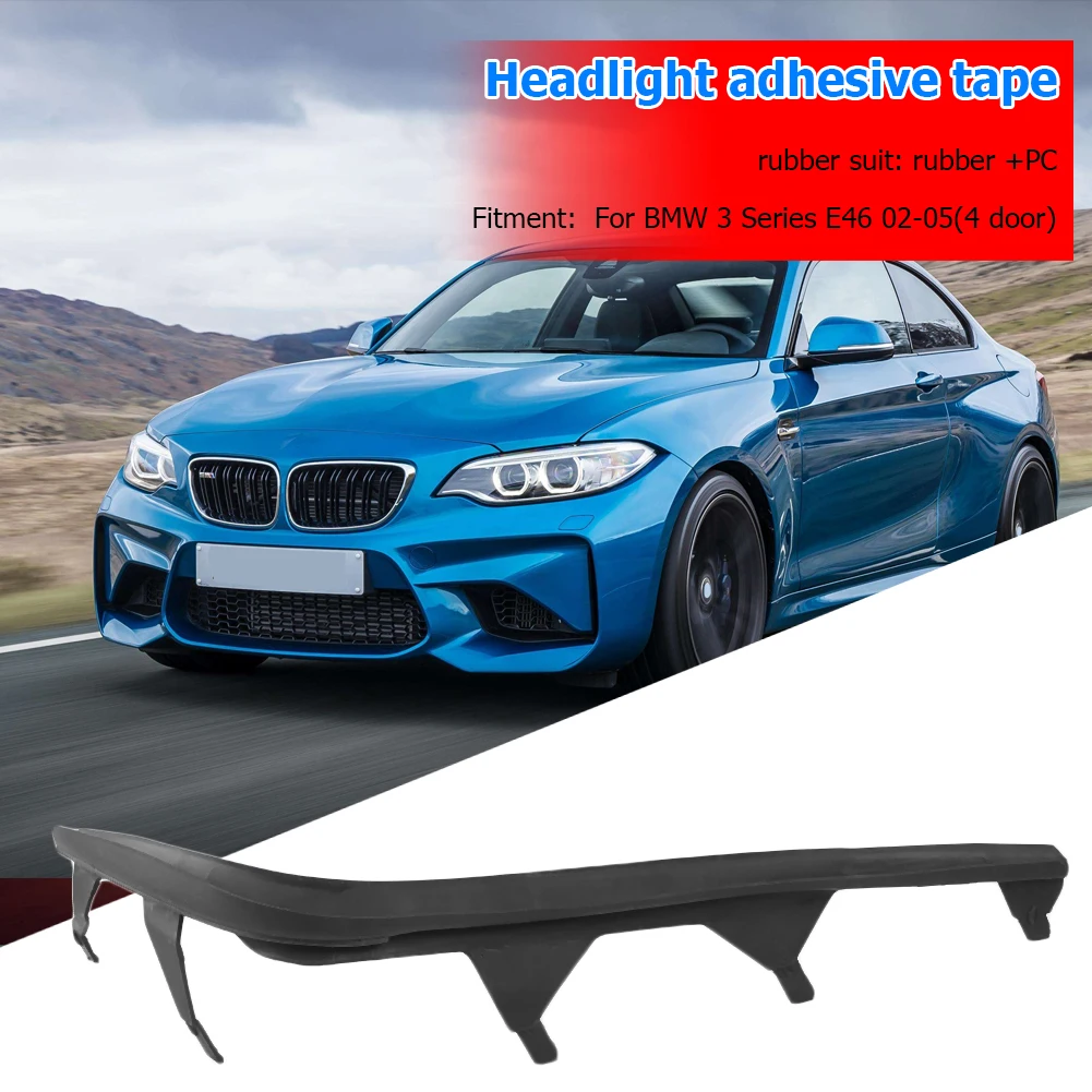 

Левая/правая накладка на переднюю фару, лампа для фар, аксессуары для BMW 3 серии E46 4 двери 2002-2005