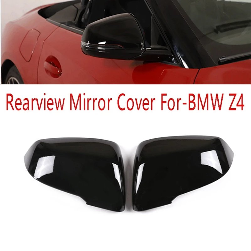 

Car Rearview Mirror Cover Rear View Side Mirror Cover Cap Mirror Shell Case for-BMW Z4