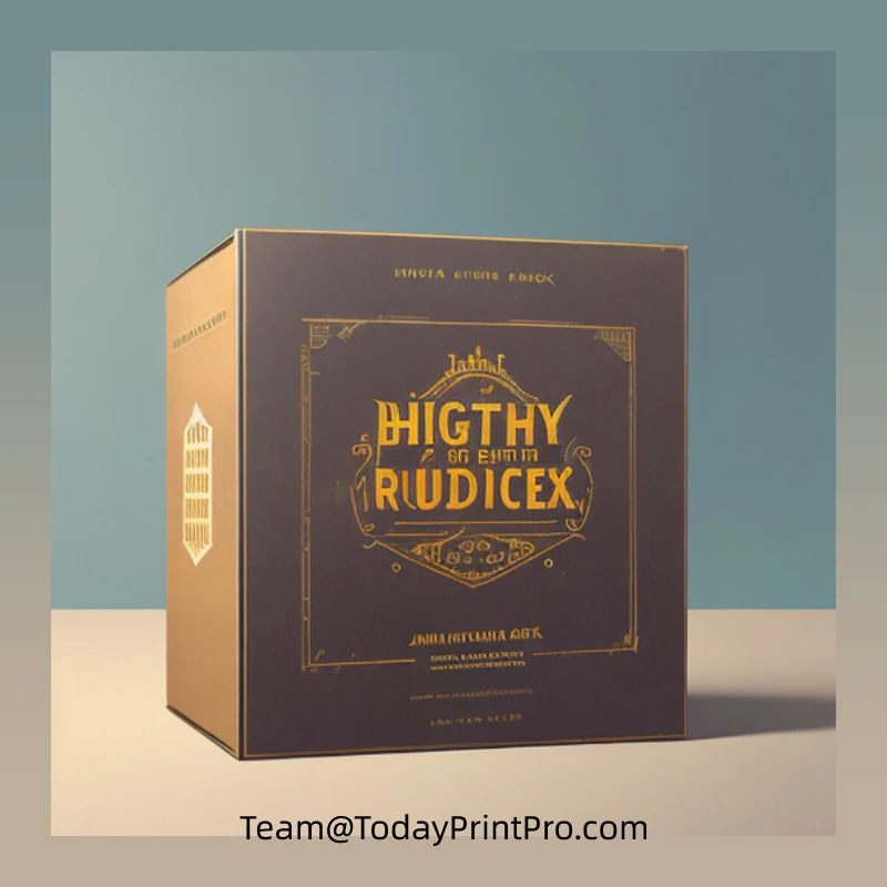Es Packaging Removable Lid And Base Rigid Paper Gift Box