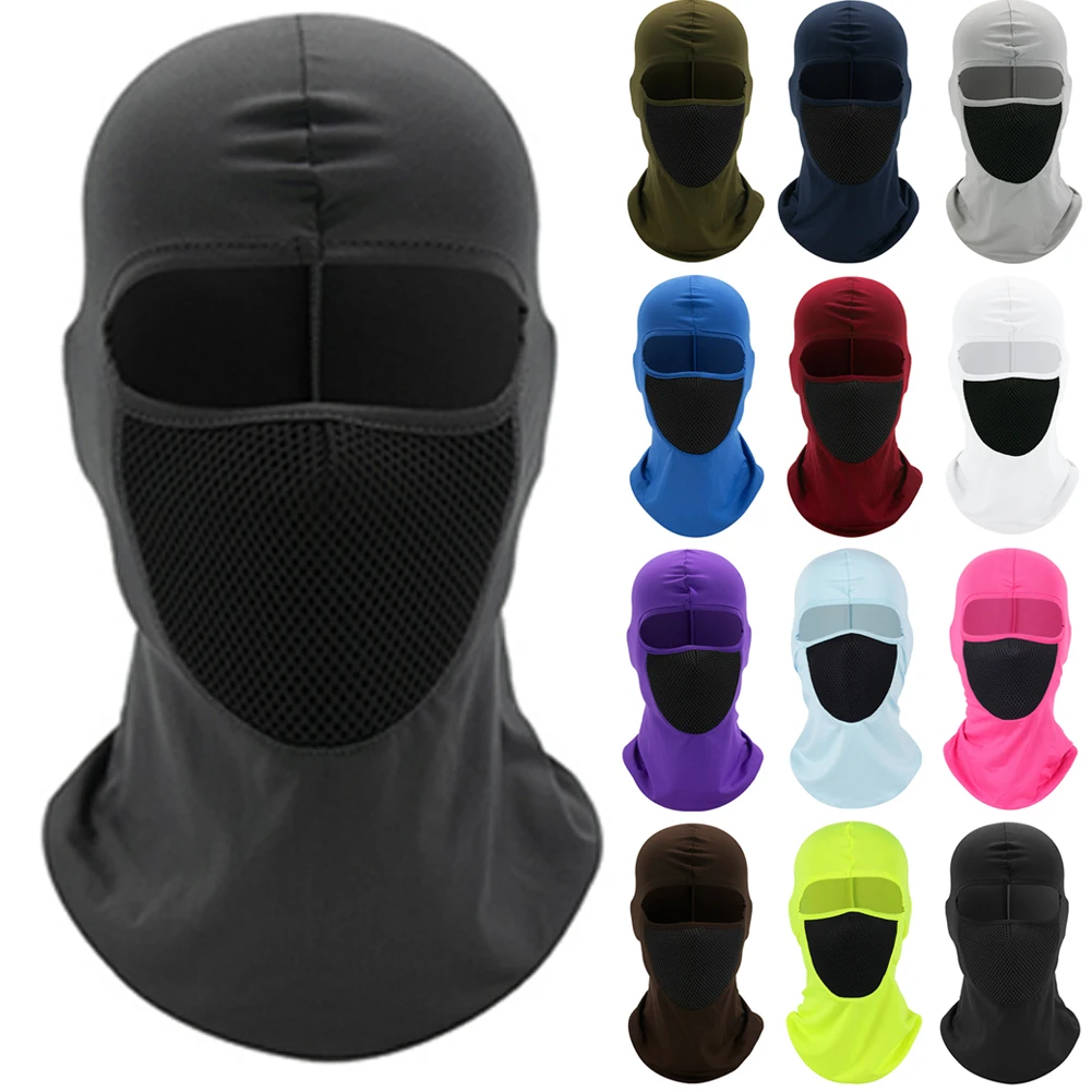 

Bandana Cycling Outdoor Balaclava Riding Hood Mask Motorcycle Hunting Hat UV Protection Elastic Fabric Bike Accessories
