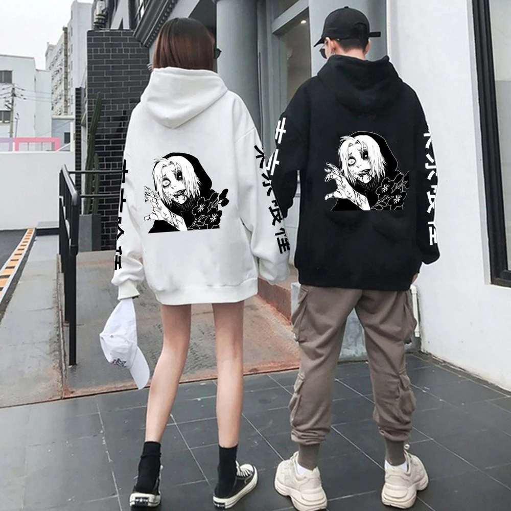 Толстовка с японским аниме Токийский Гуль такизава сеидо толстовка принтом