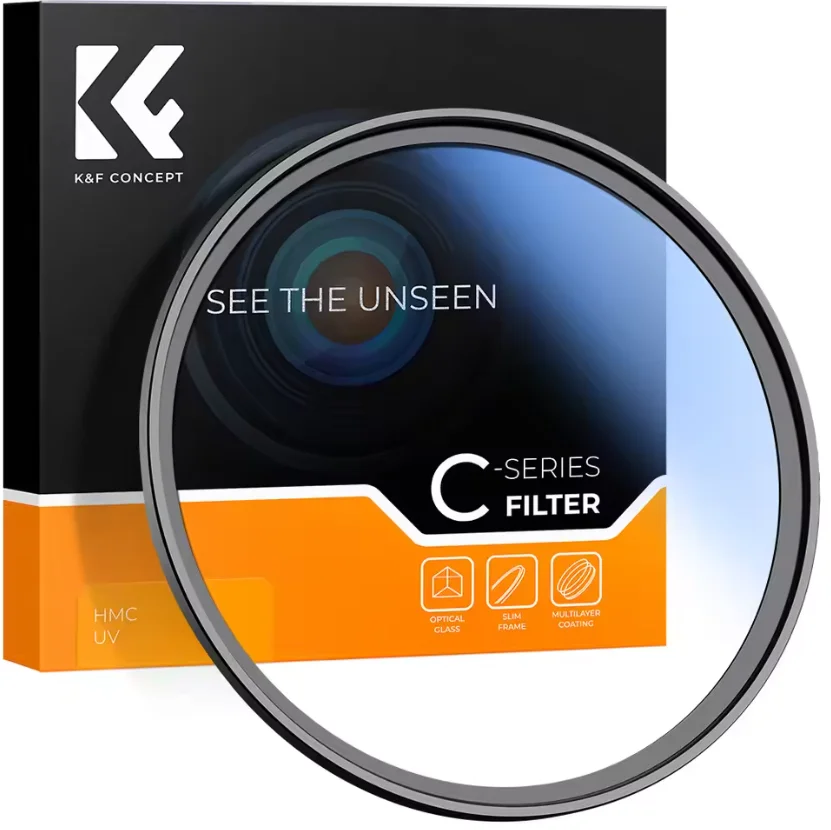 Фото K&F Concept UV C-фильтр 67 мм 72 мм 77 мм 82 мм 52 мм 49 мм 55 мм 37 мм 67 77 82 72 мм kf Объектив камеры MCUV-фильтр №2