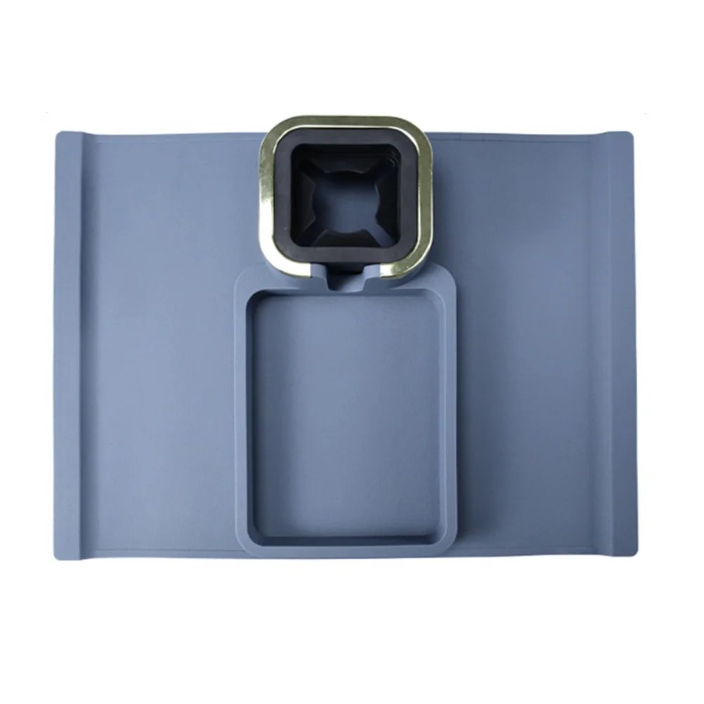 

Creative Sofa Non-slip Coaster Silicone Storage Tray Folding Silicone Cup Mat