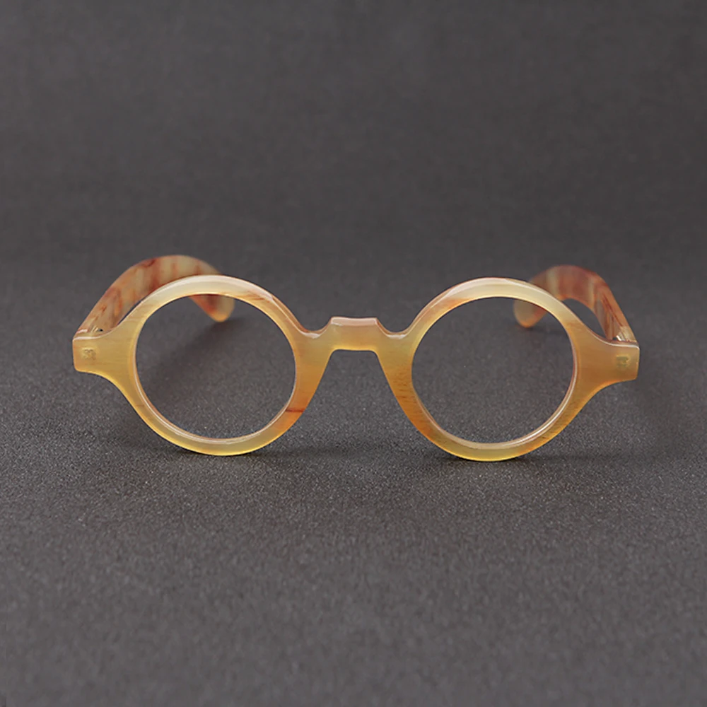 Классические круглые очки в японском стиле ручной работы на заказ оправа из