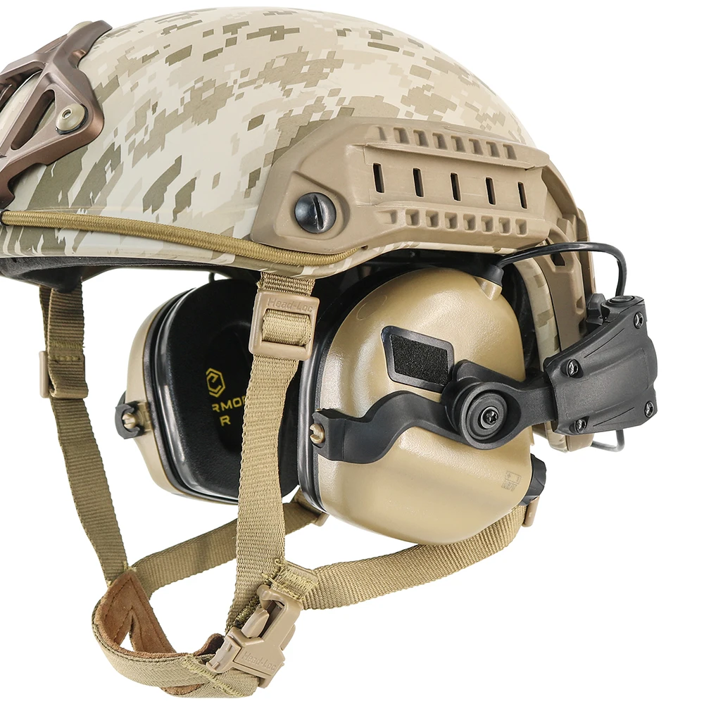 Tactical Helmet ARC Rail Adapter Headphone bracket Accessories Only Compatible with  EARMOR M31 / M31H Tactical Civilian Headset