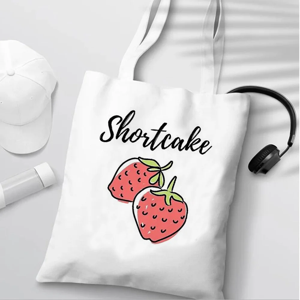 

strawberry shopping bag grocery jute bag bolsas de tela shopper bolsa bag woven bolsa compra bolsas reutilizables net sac tissu