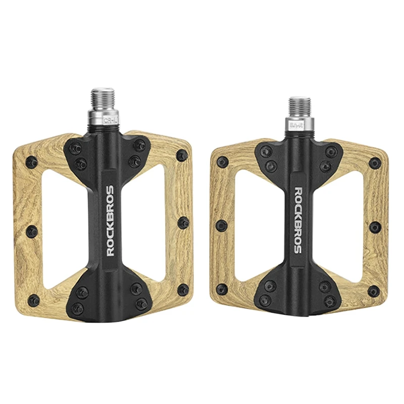 

ROCKBROS Mountain Bike Pedals Road Bike Pedals Retro Bearing Bike Pedals With Cleats Road For Road Mountain BMX MTB Bikes