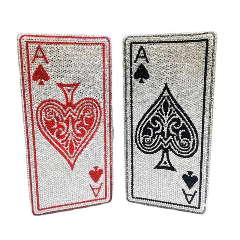 Новинка 2022 женская сумка с рисунком Ace в виде сердца модная кошелек