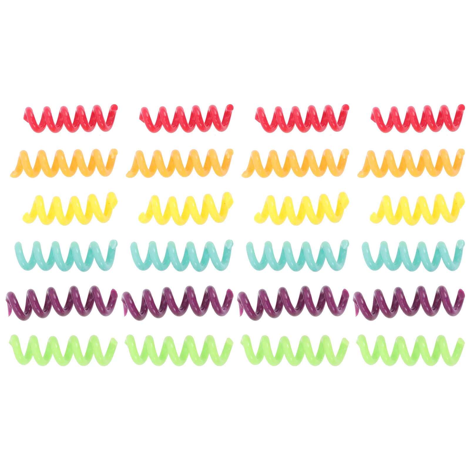 

24PCS Glass Markers Spring Spiral Coil Identifier Cup Sign for Party