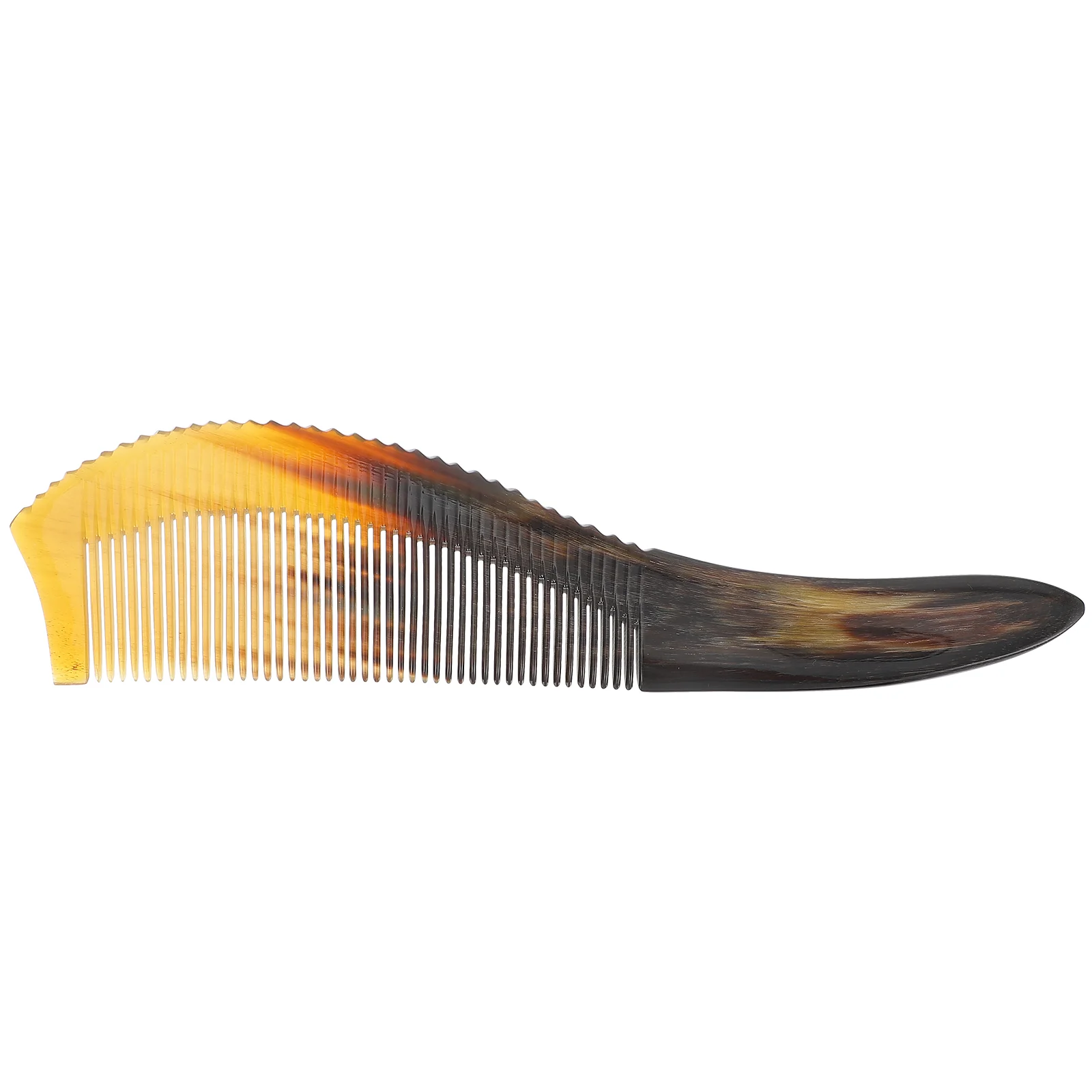 

1pc Anti-static Natural Horns Comb Head Scalp Massager Comb Hair Care Comb