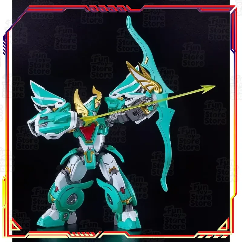 Фото Good Smile MODEROID Madou King Granzort King’s Style Winzert Gold Version 175mm Articulated Transformable Plastic Model Kit №3