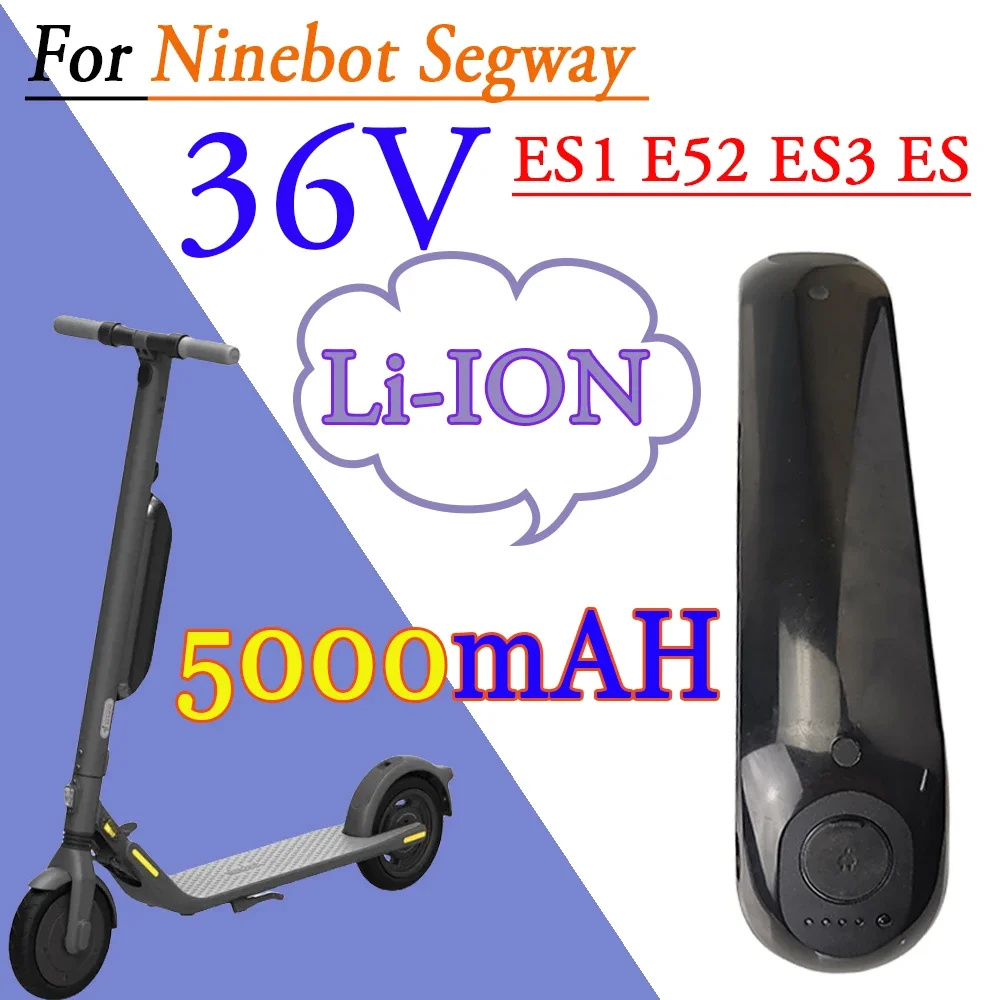 Для Ninebot Segway внешний аккумулятор ES1 ES2 ES4 E22 E22D E22E Smart Electric Scooter 36 в 5000 мАч аксессуары