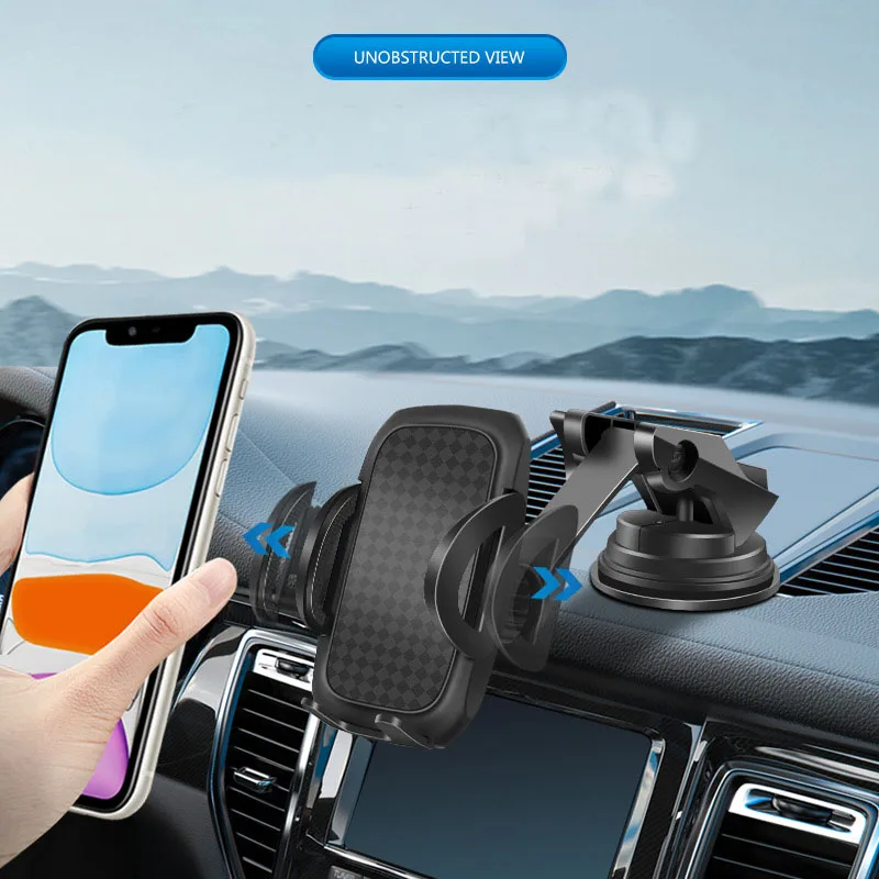

Super Adsorption Phone Holder Car Universal Suction Cup Car Windscreen Centre Console Suction Cup Car Holder Support Adjustable