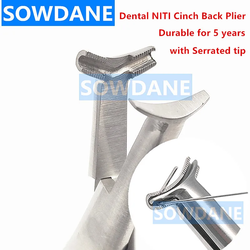 Dantal Orthodontic Plier Light Wire Cutter Plier NITI Archwire Cinch Back Plier Loop Forming Wire Plier Young Loop Bending Tool