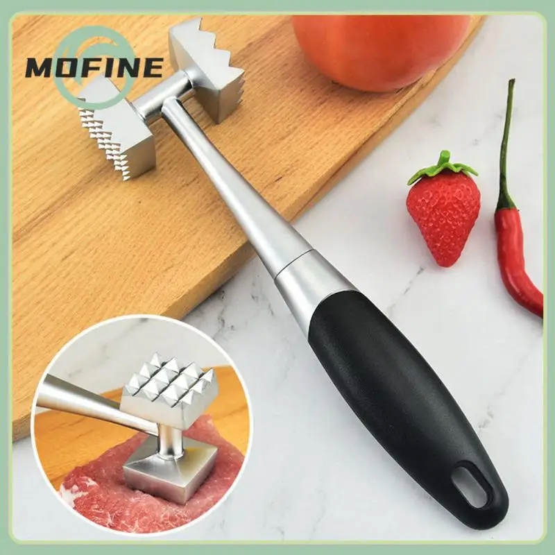 

Durable Meat Beat Hammer Household Silicone Handle Tenderizer Needle Practical Rib Breaker Kitchen Gadget Portable Meats Hammers