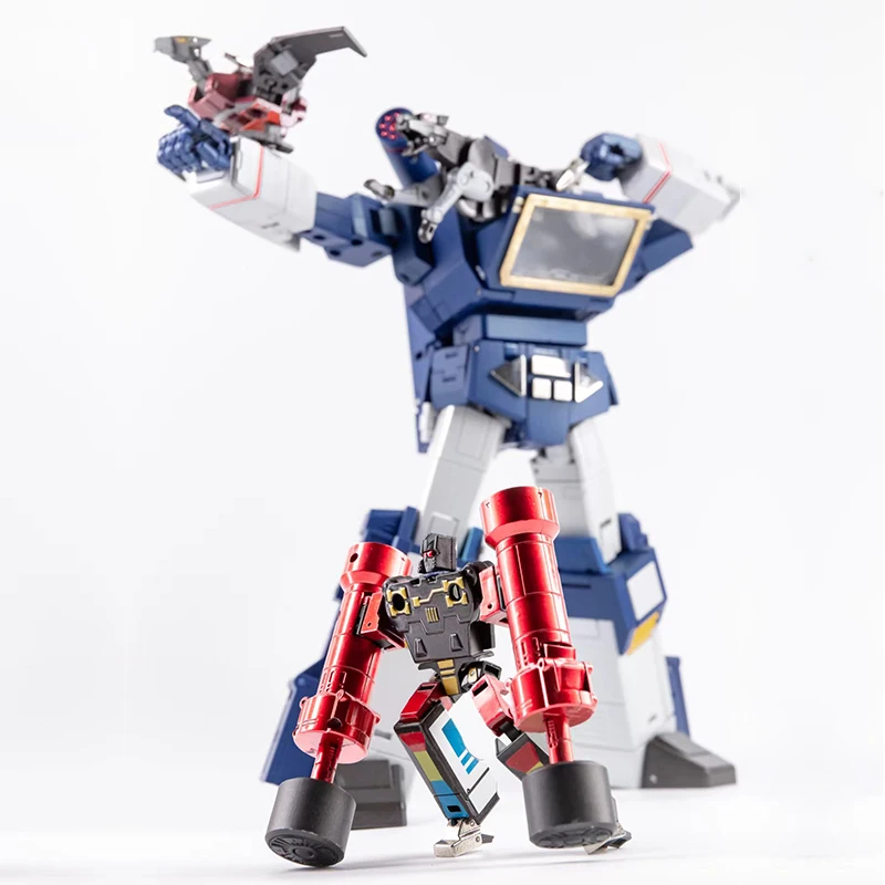 

Трансформирующаяся лента Soundwave пропорция силы Mp пропорция KO FT-02 RP01 RP01B лента Frenzy Высококачественная экшн-фигурка